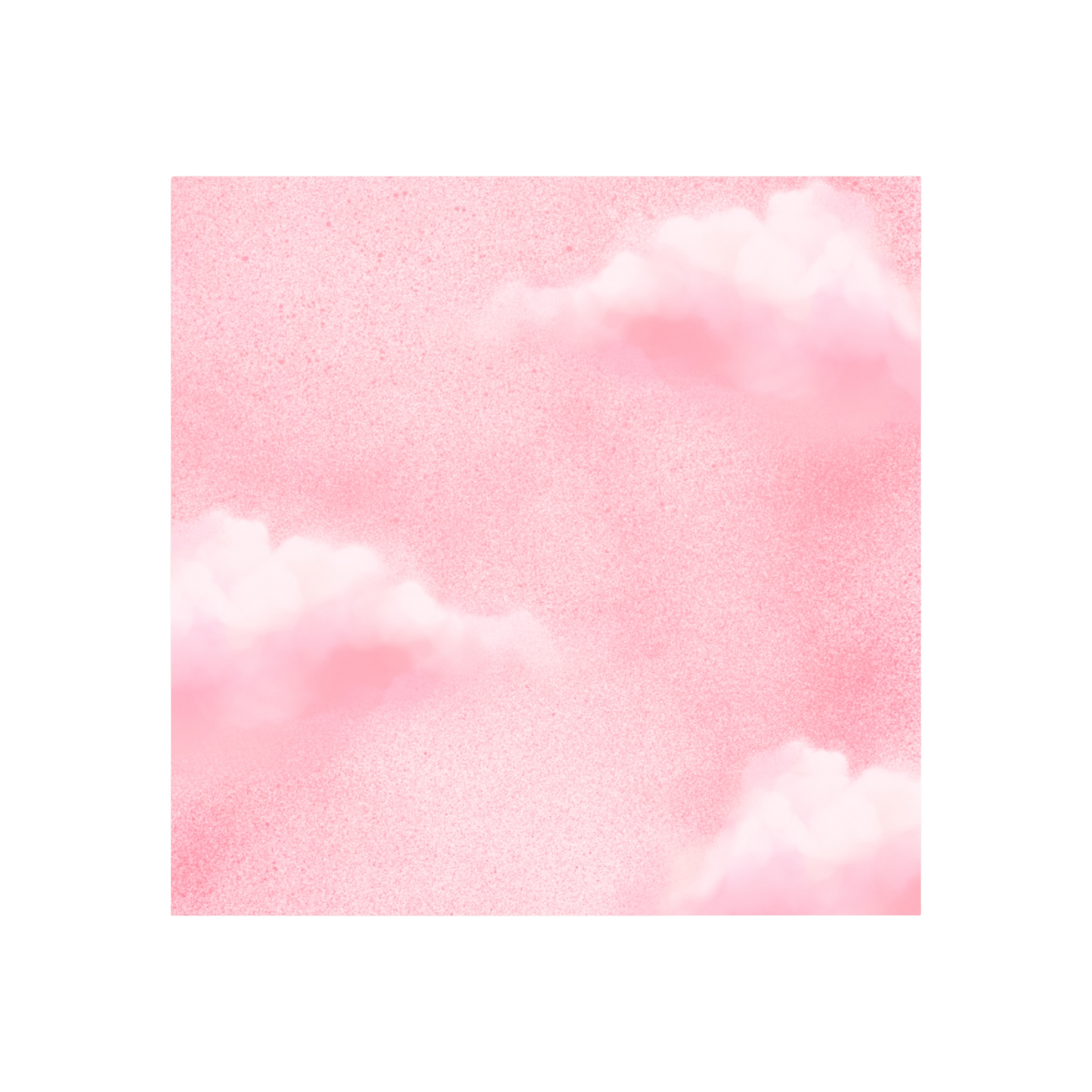 Pink watercolor texture with cloud-like patterns post-it