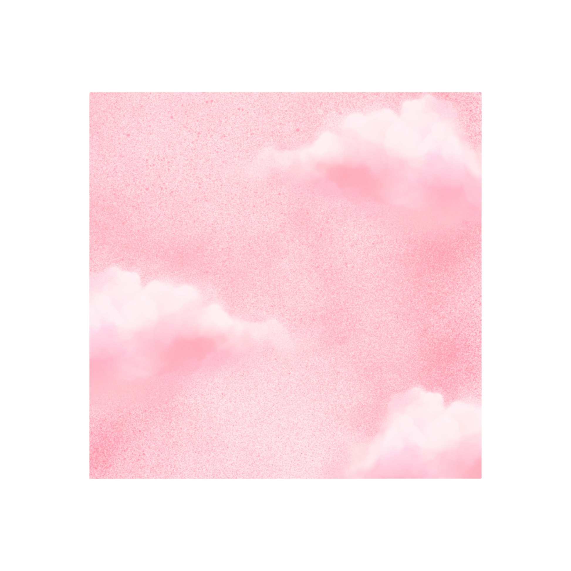 Pink watercolor texture with cloud-like patterns post-it