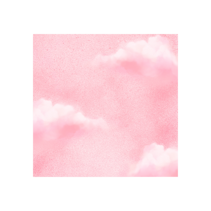 Pink watercolor texture with cloud-like patterns post-it