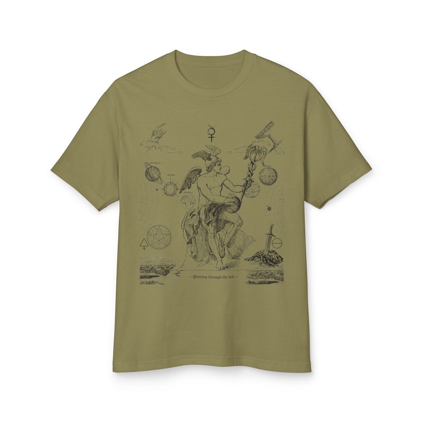 Celestial Mythology Tee, Unisex Tee, Astrology T-Shirt